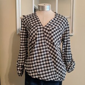 Michael Kors gingham blouse